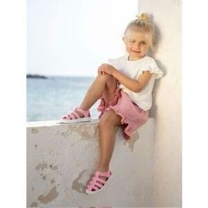 IGOR Girls EU30/US12/13 Pink Plastic Jelly Sandals Shoes